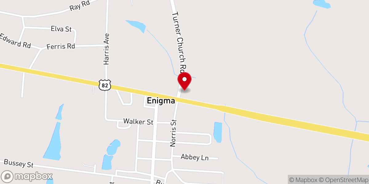 Map showing location of Saint Stephen Missionary Baptist Church