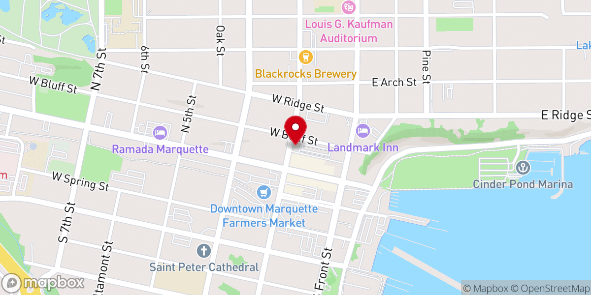 Map showing location of Blossom Bird Bubble Tea
