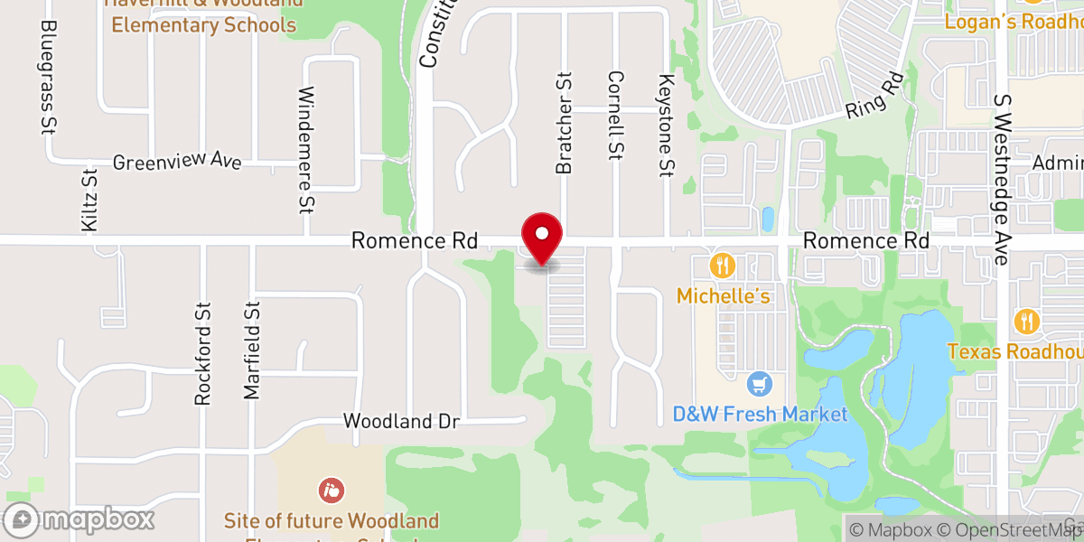 Map showing location of Radiant Church - Portage