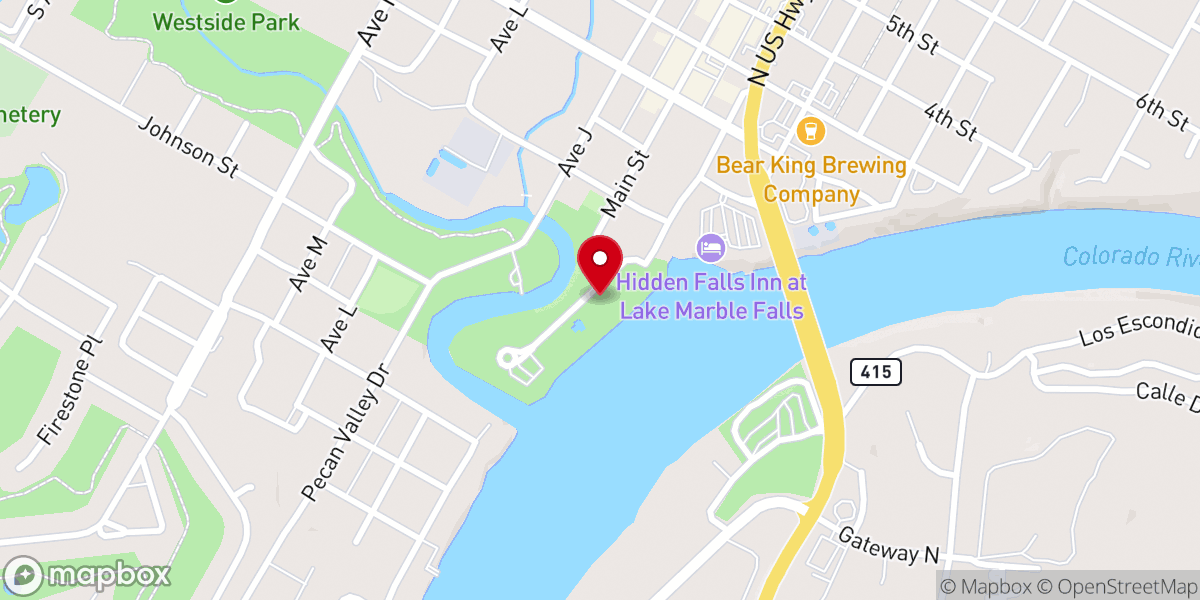 Map showing location of Bright City Ministries