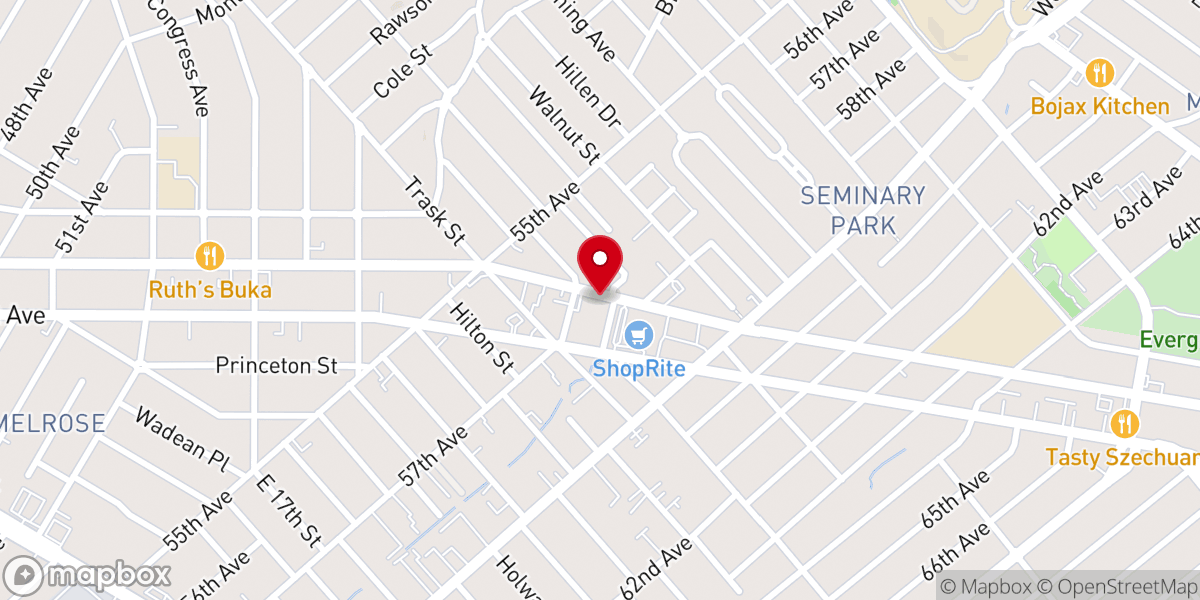 Map showing location of Good Hope Missionary Baptist church