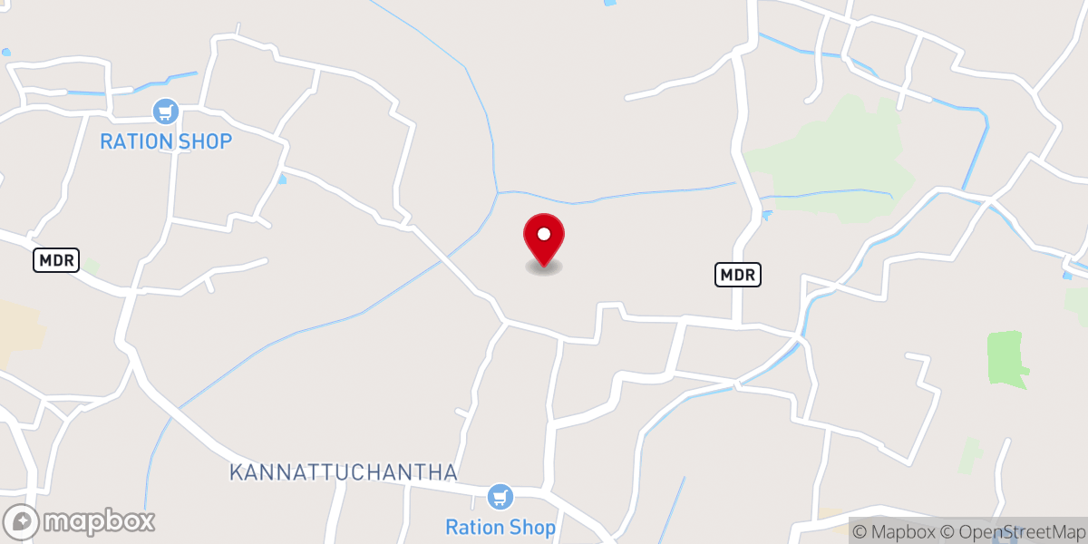 Map showing location of Ipc Hebron kannattumodi