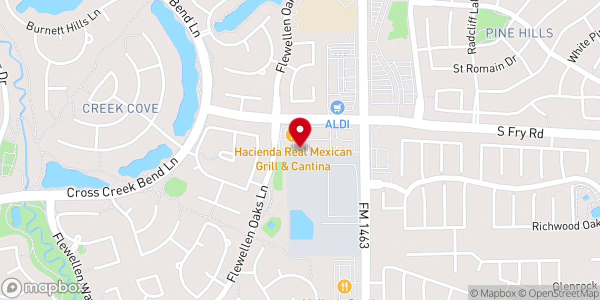 Map showing location of Family Hope