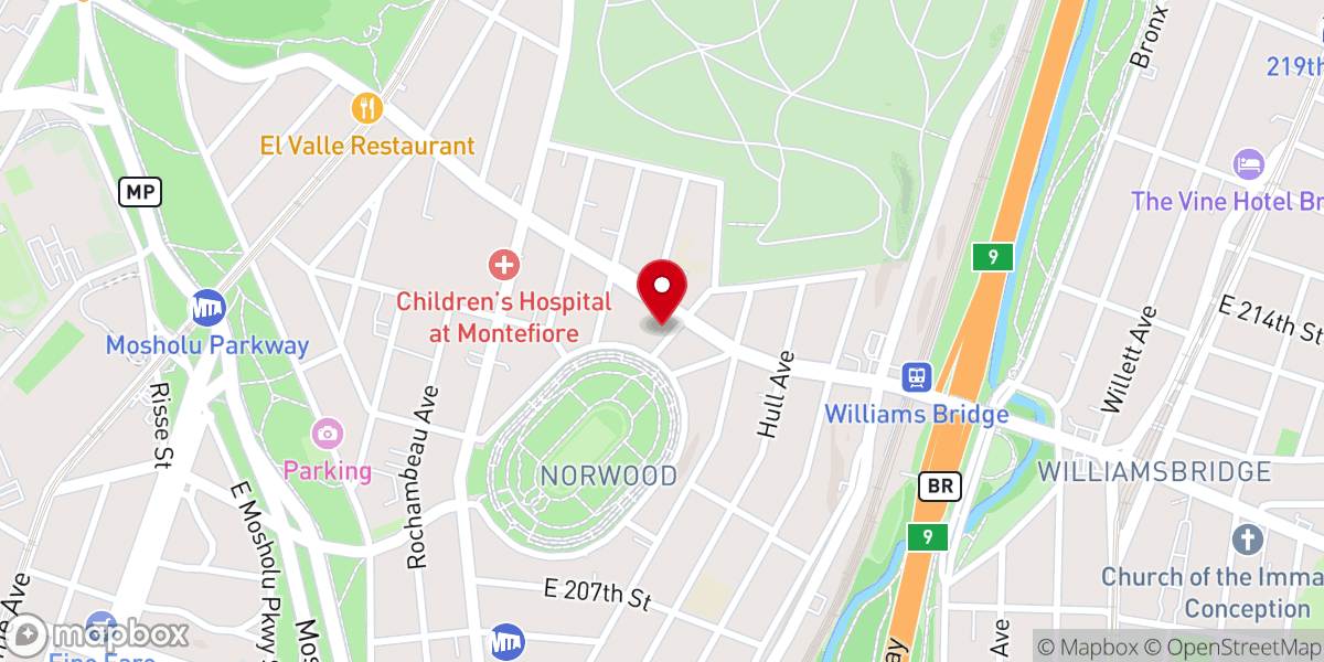 Map showing location of Iglesia Pentecostal 4ta Luz En Medio De Las Tinieblas