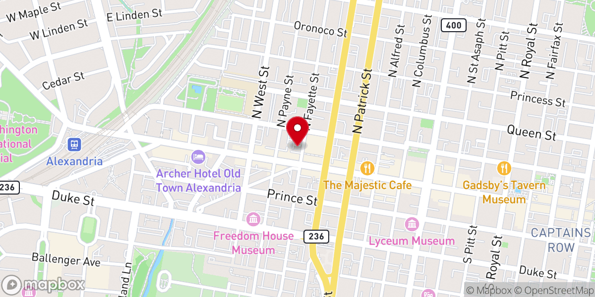 Map showing location of Gethsemane Life Ministries