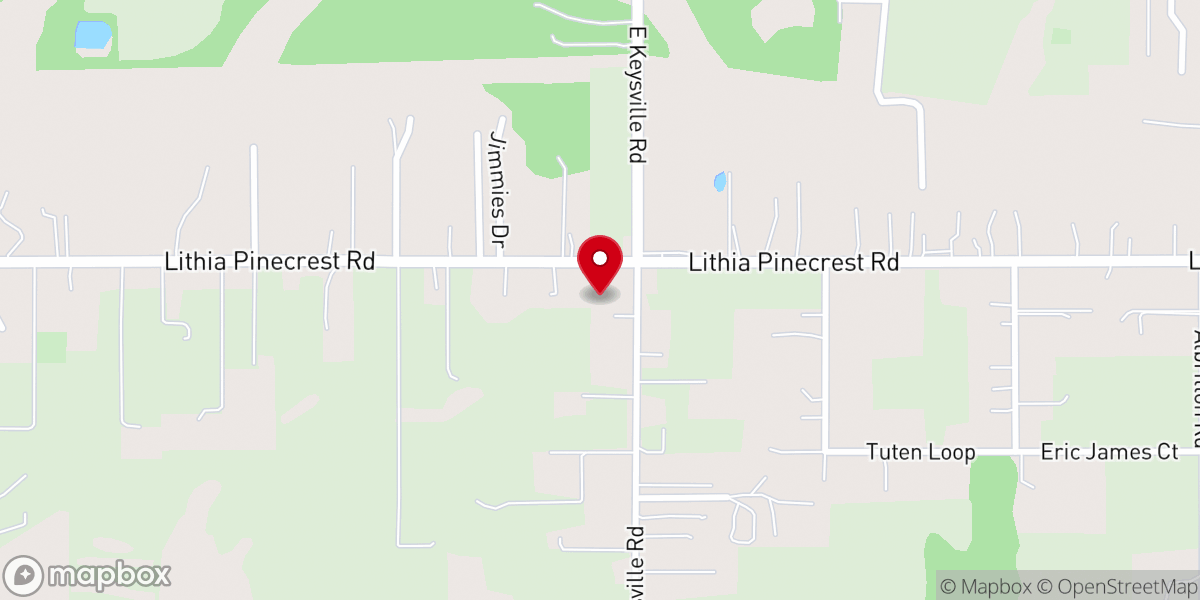 Map showing location of Central Missionary Baptist Church
