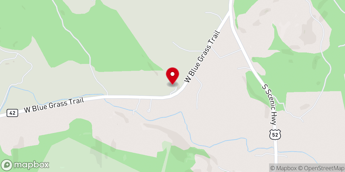 Map showing location of Trinity Methodist Church