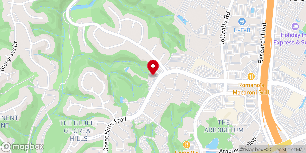 Map showing location of Triumphant Love Lutheran Church