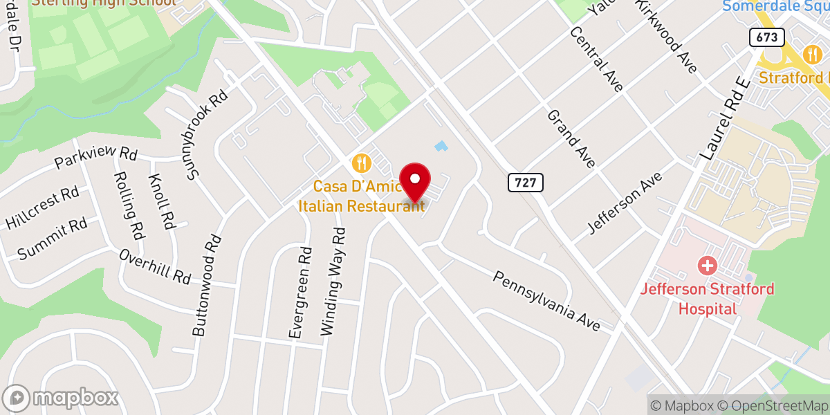 Map showing location of Our Lady of Guadalupe Parish - St Luke Roman Catholic Church