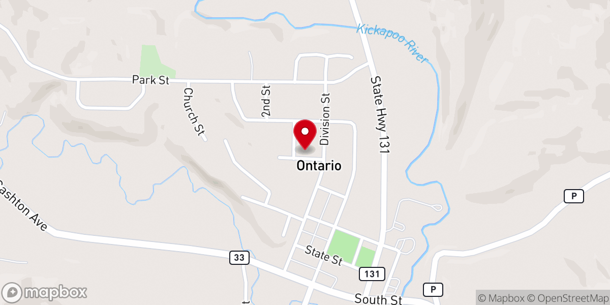 Map showing location of Grace Community Church