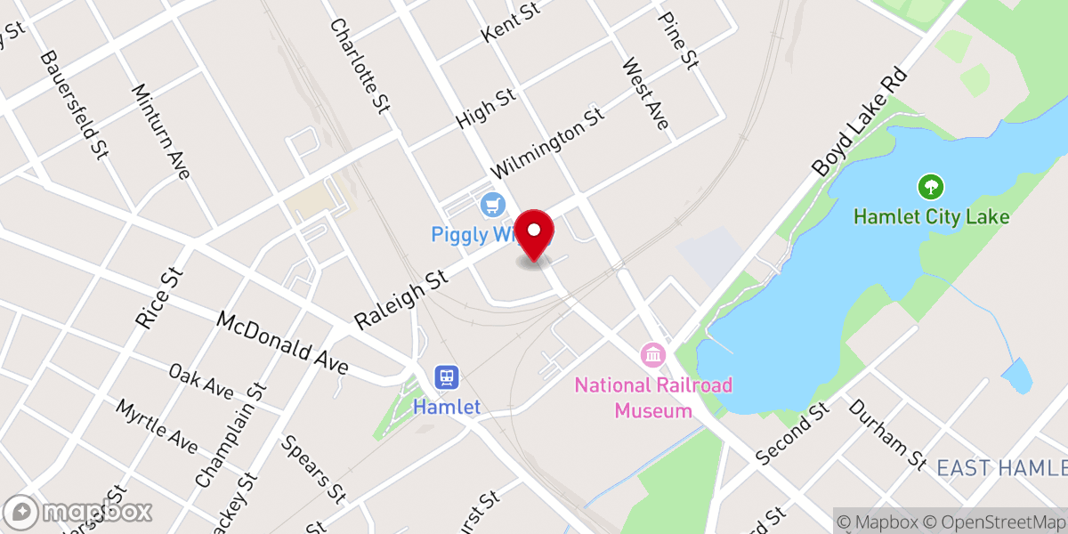 Map showing location of Resurrection Temple Ministries