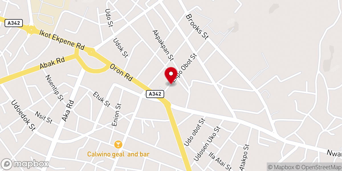 Map showing location of Citadel Of Glory Youth Church