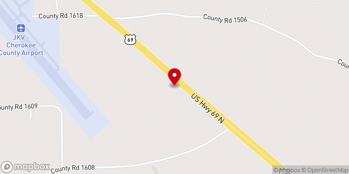 Map showing location of Prodigals home discipleship center