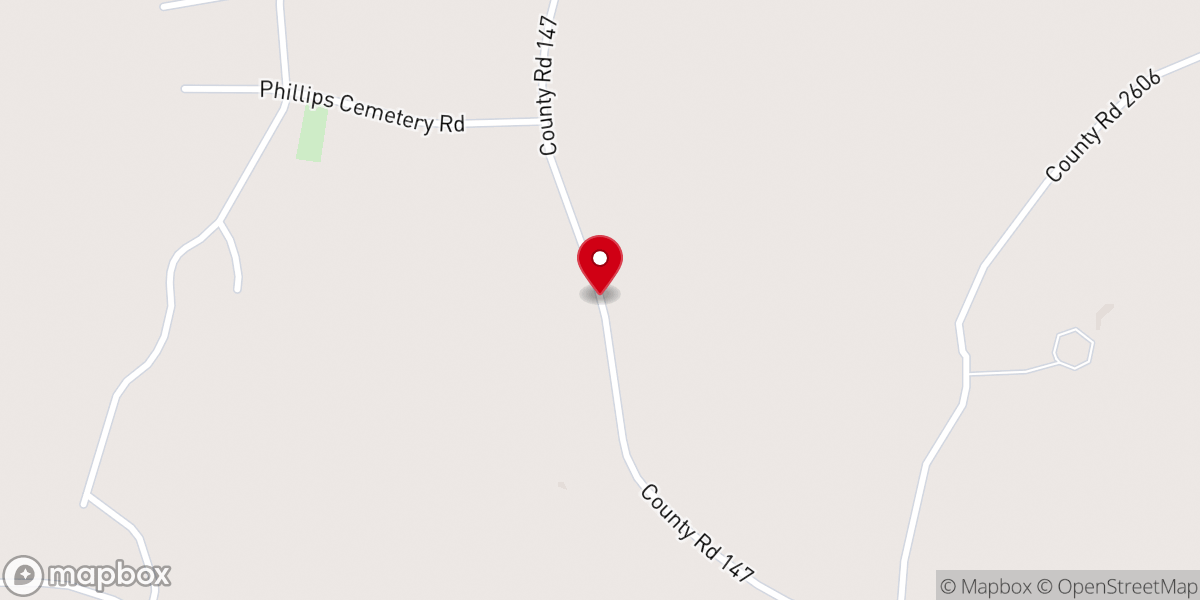 Map showing location of Cornerstone Church