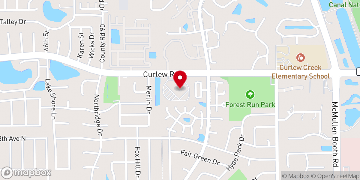 Map showing location of All Saints Catholic Church