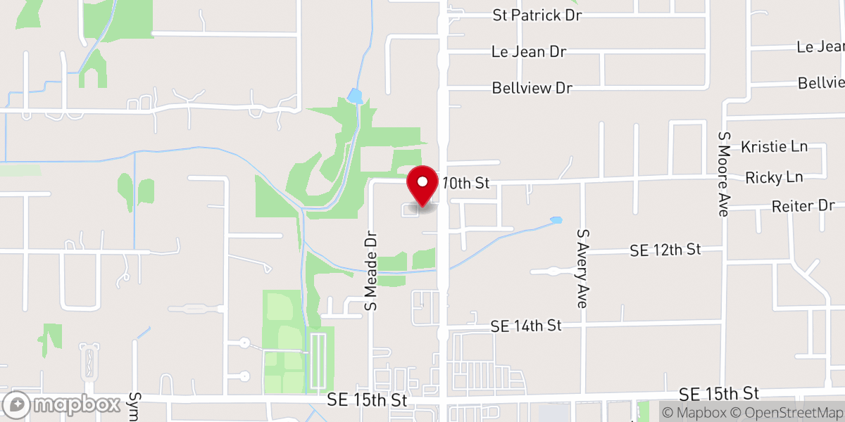 Map showing location of Alethia Temple Pentecostal