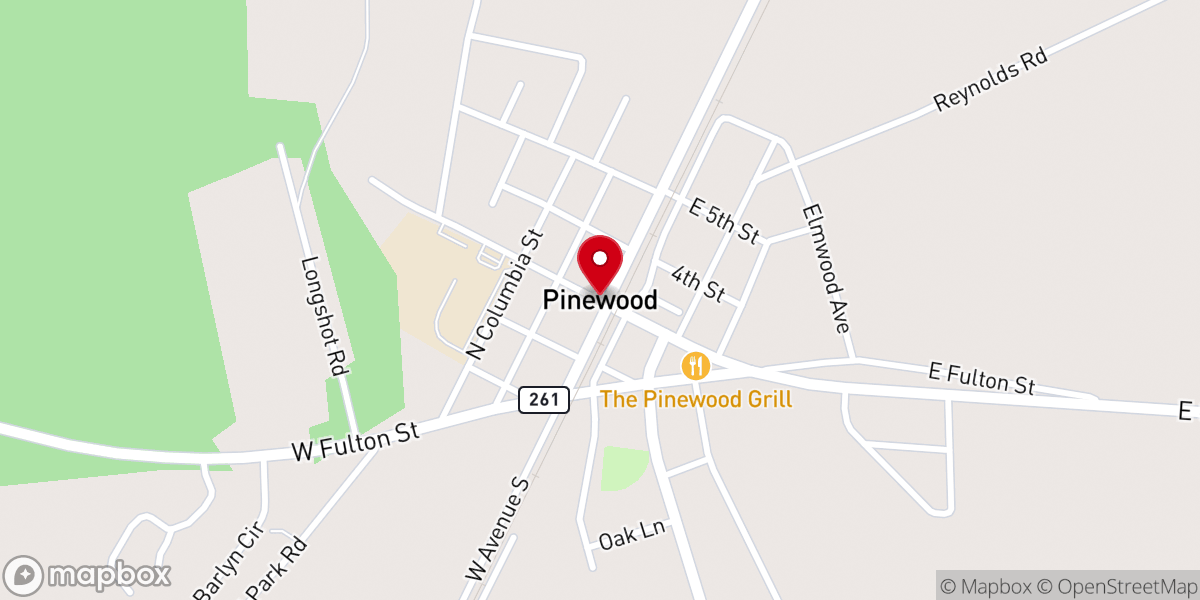 Map showing location of Pastor Sammie Preach