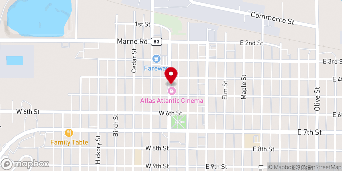 Map showing location of New Life Church Ministries Building