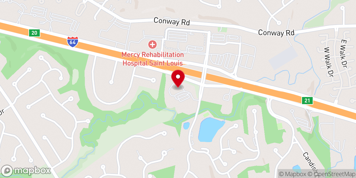 Map showing location of New Covenant Church