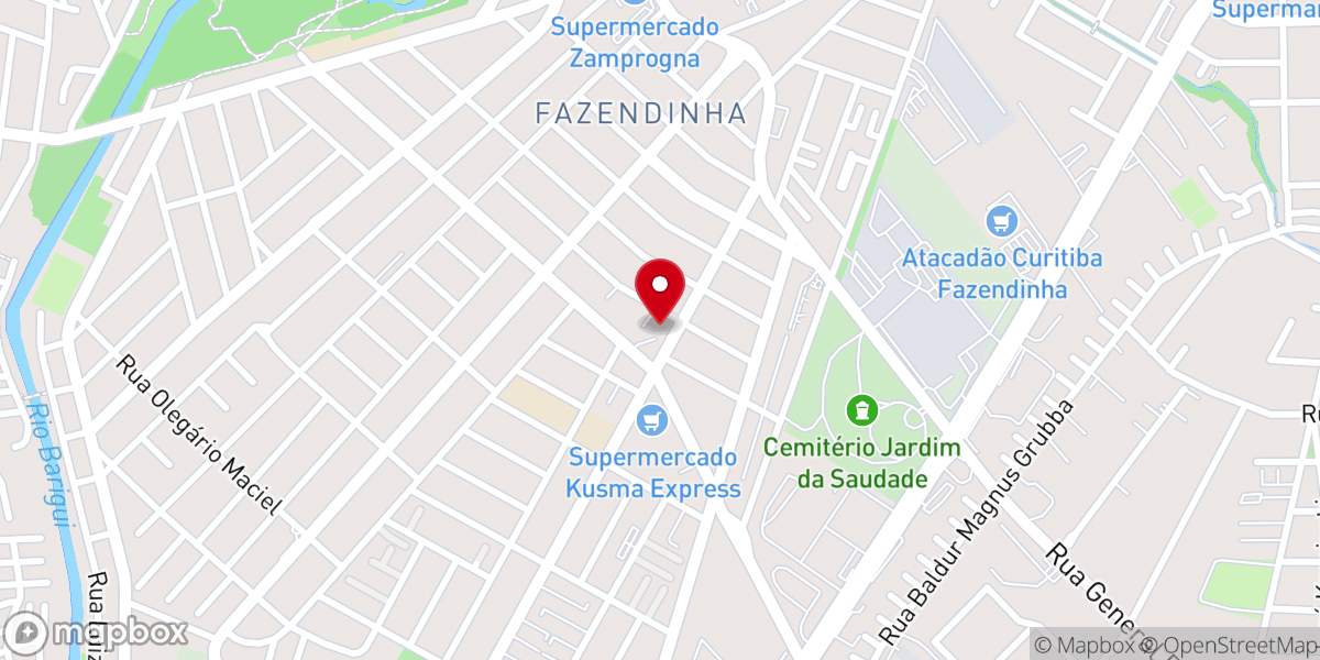 Map showing location of IEADC Fazendinha