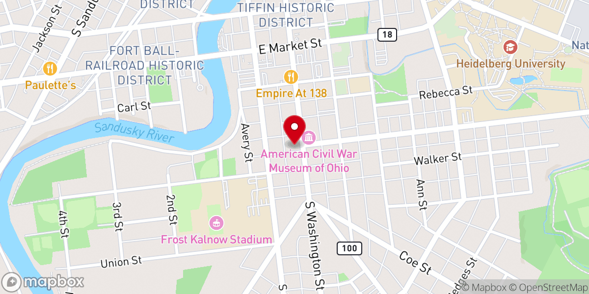 Map showing location of A Little Faith Ministries