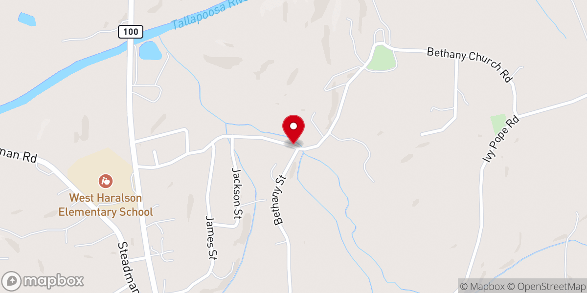 Map showing location of Barnes