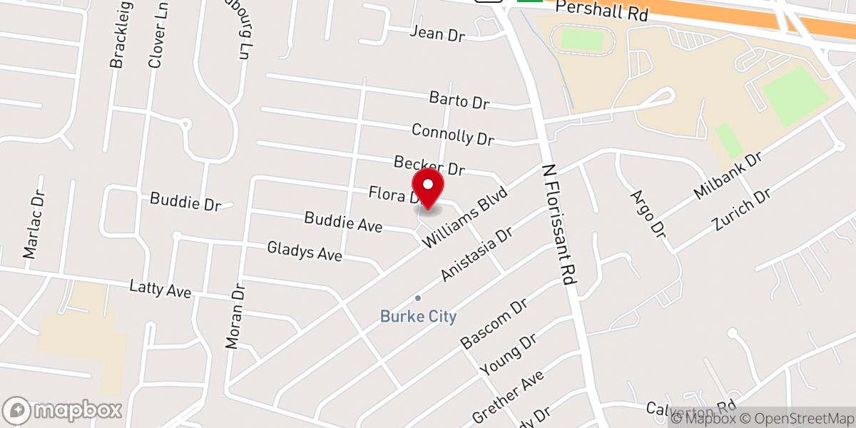 Map showing location of Total Praise And Worship Center