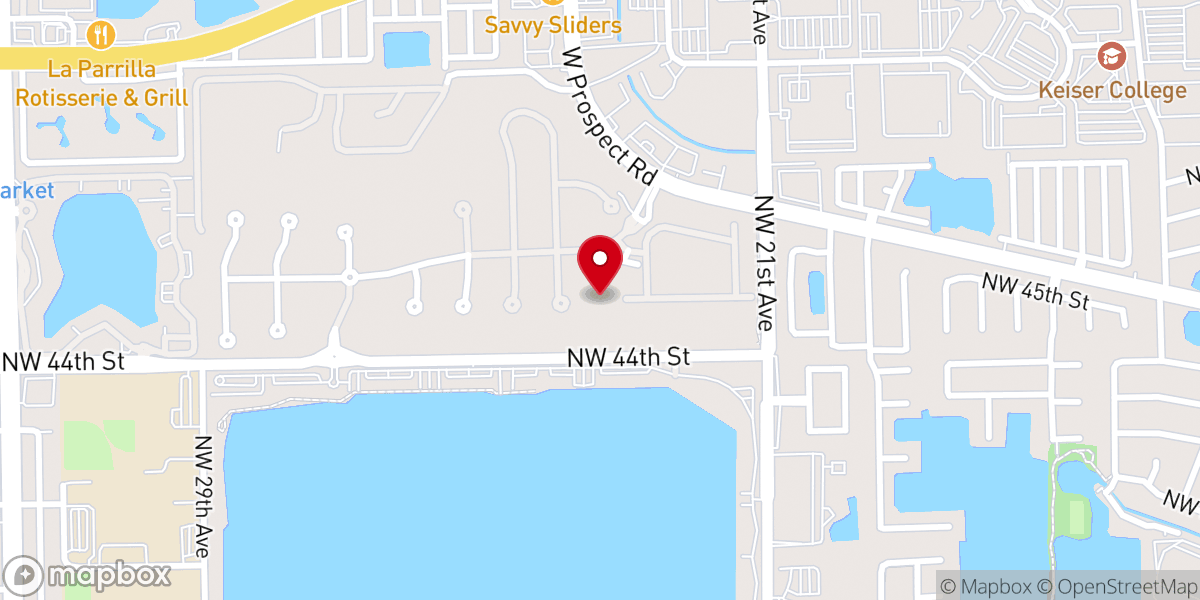 Map showing location of Full Gospel Assembly Unit Message Inc