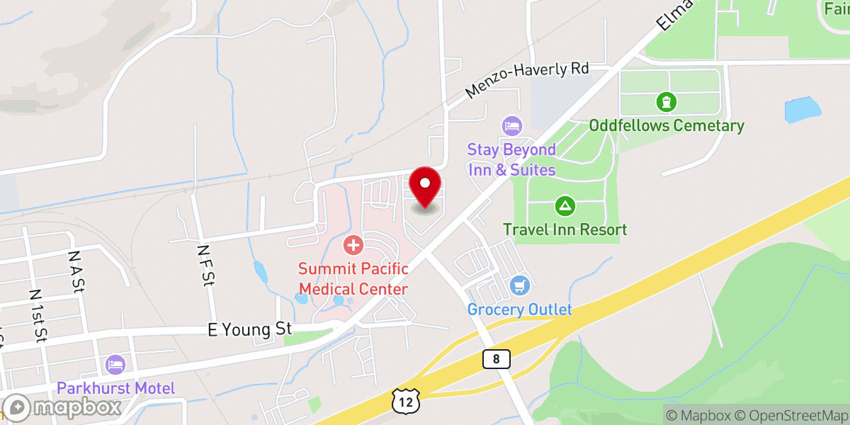 Map showing location of The Church of Jesus Christ of Latter-day Saints