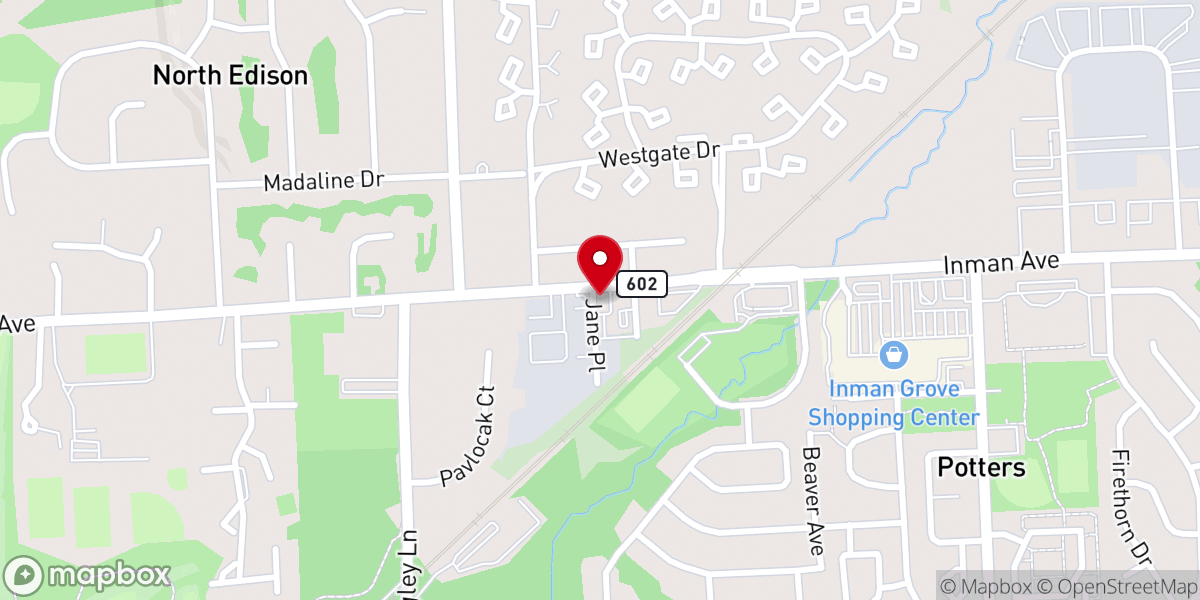 Map showing location of RCCG Lighthouse Edison