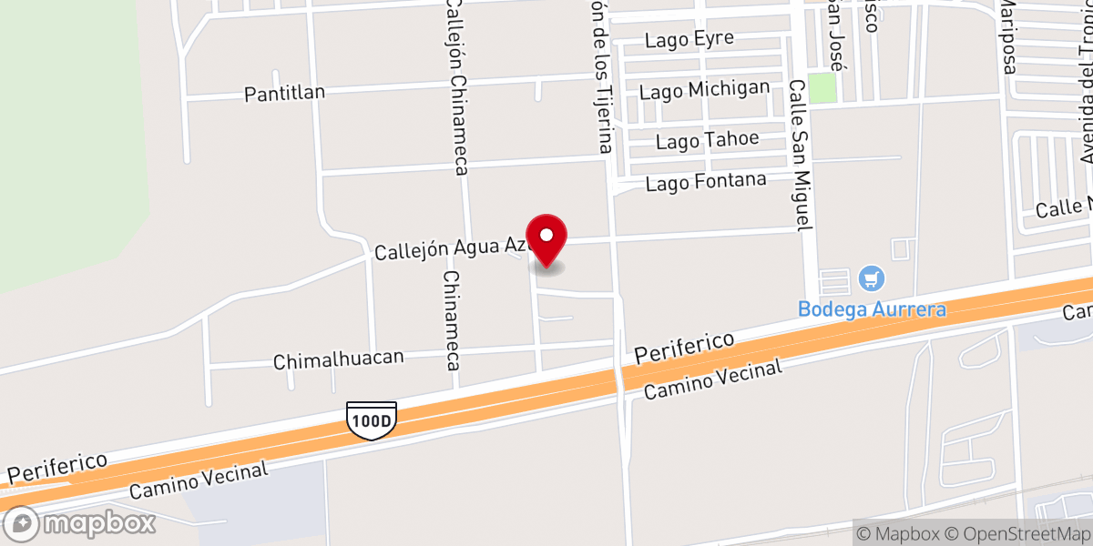 Map showing location of IGLESIA BAUTISTA FUNDAMENTAL MONTE SINAI