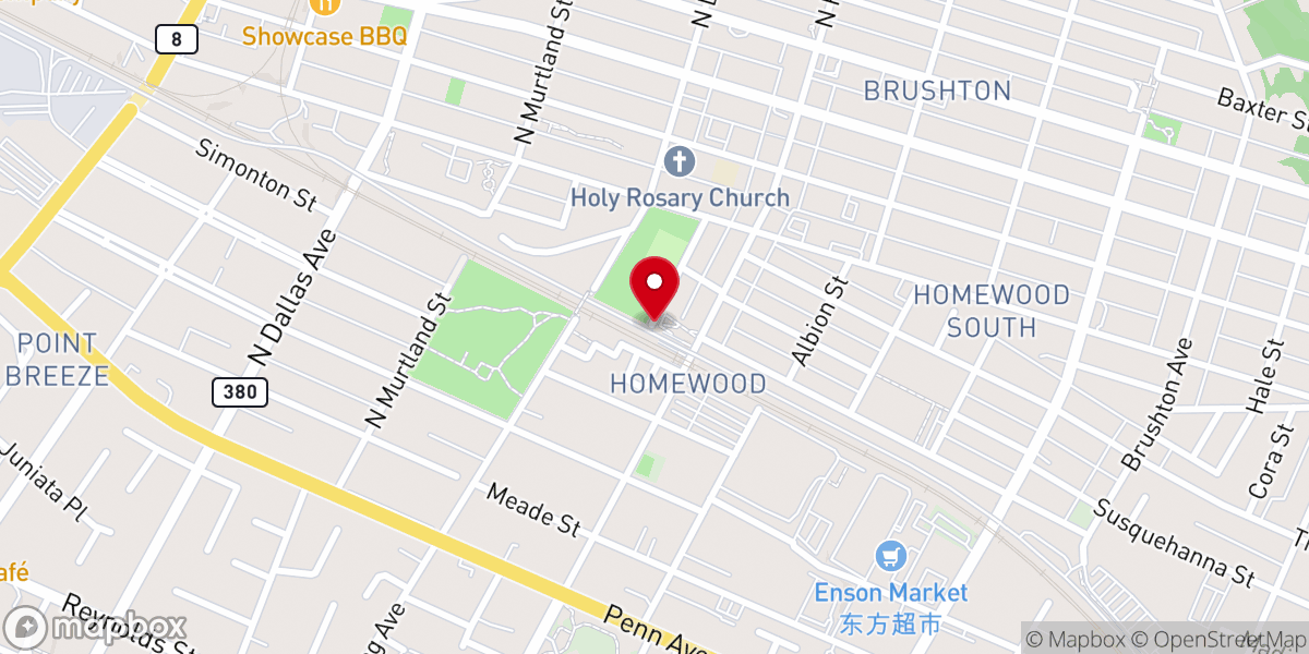 Map showing location of House of Manna Faith Community