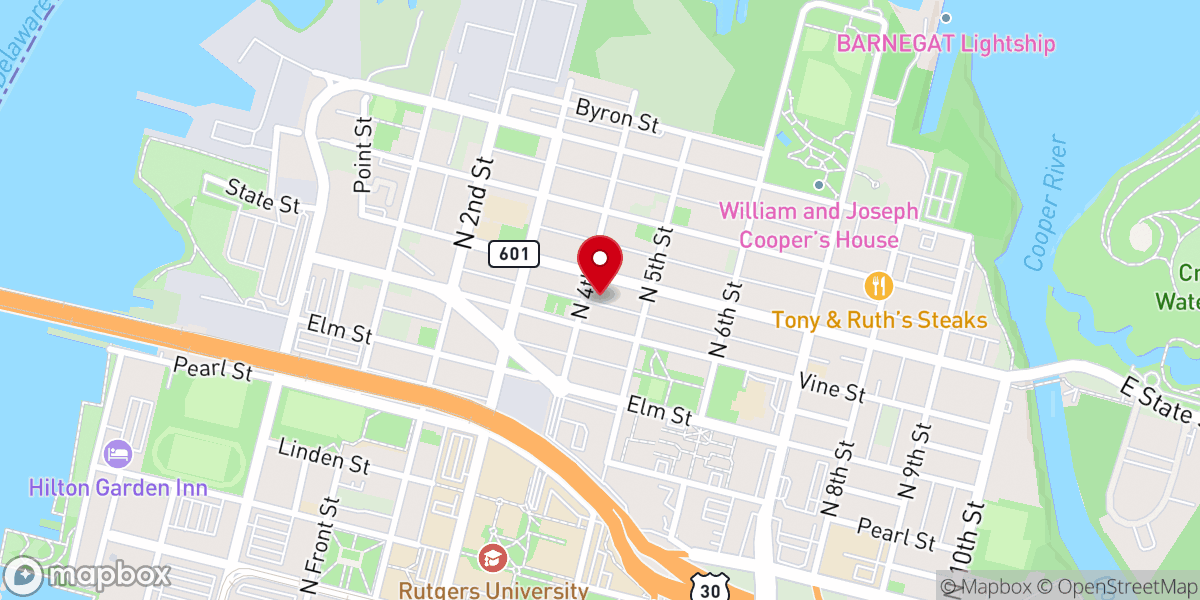 Map showing location of New Life Covenant Church - Camden Campus