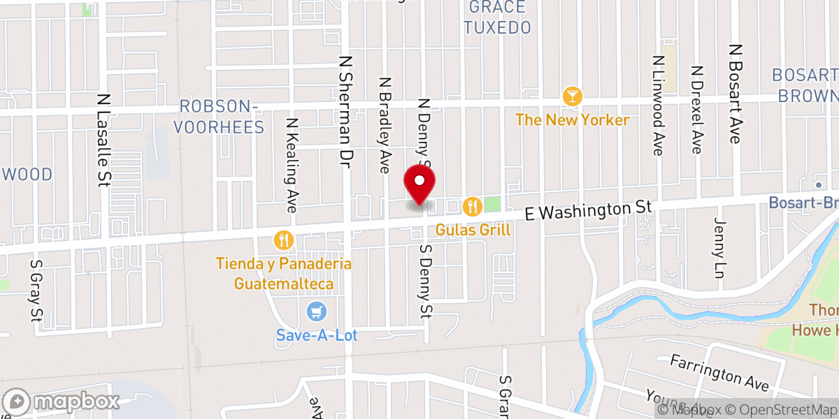 Map showing location of Solid Foundation Baptist