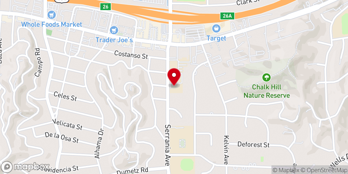 Map showing location of St Mel Preschool