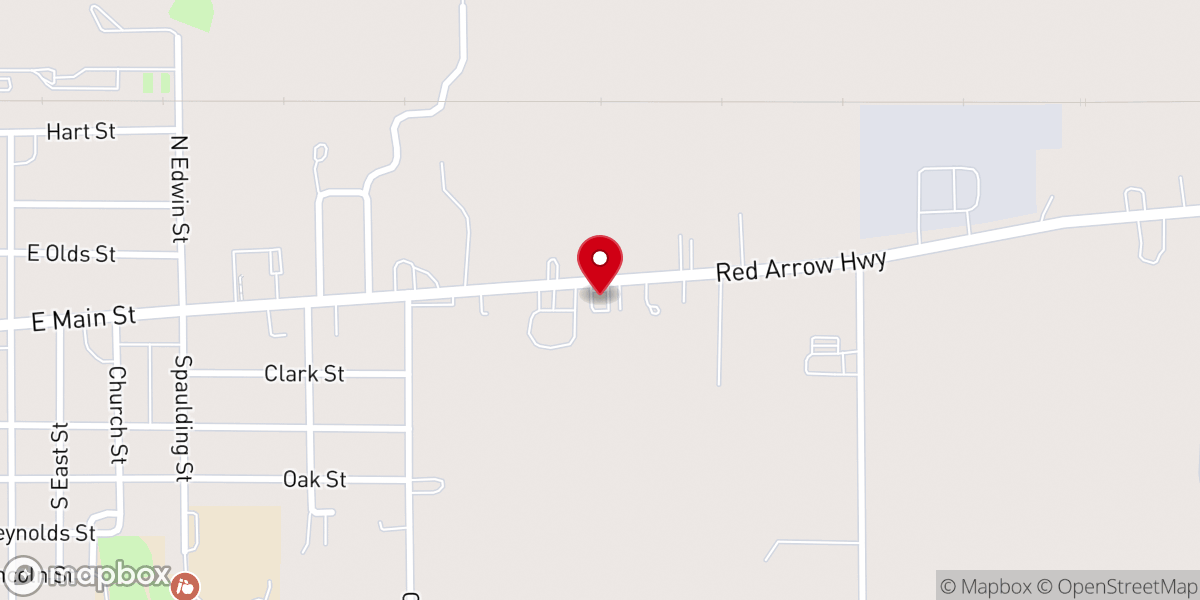 Map showing location of Iglesia Jesus Es El Camino