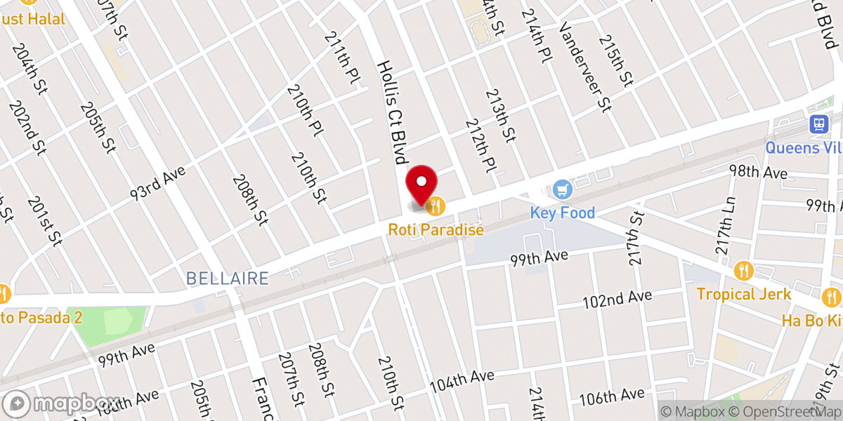 Map showing location of Living Waters of El Shaddai