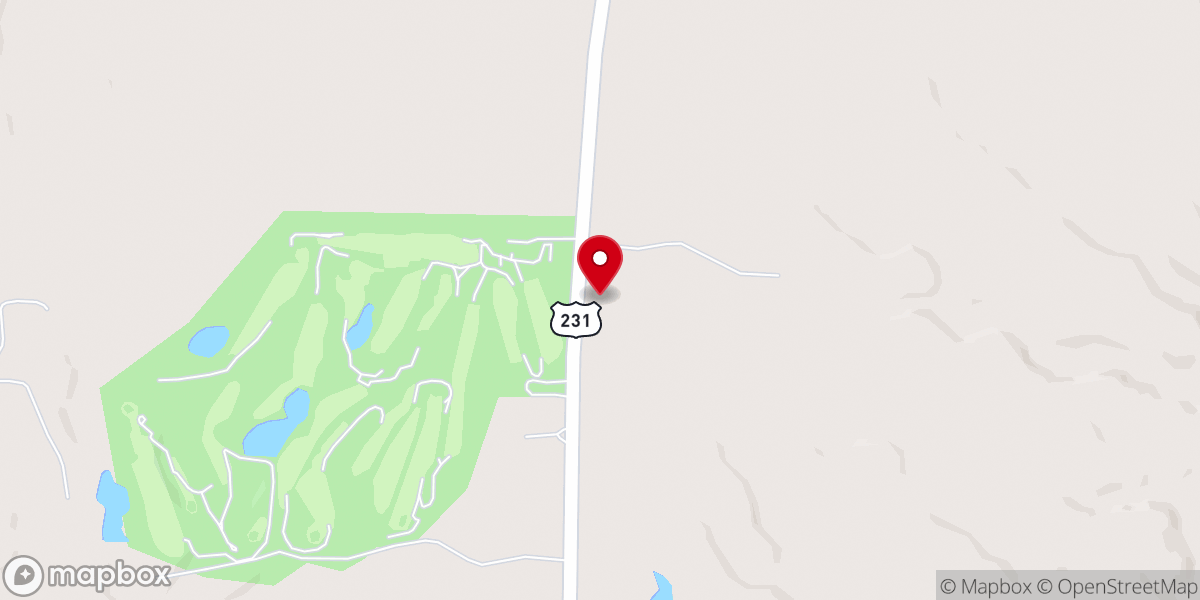 Map showing location of Charity Missionary Baptist Church