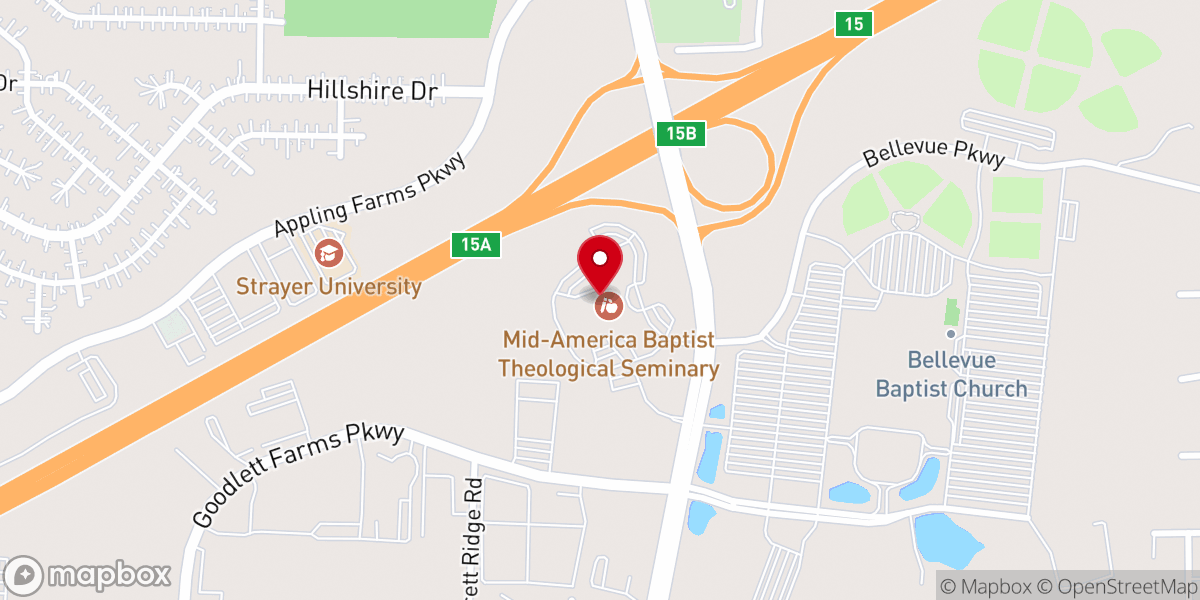 Map showing location of Brown Baptist Brazil Church