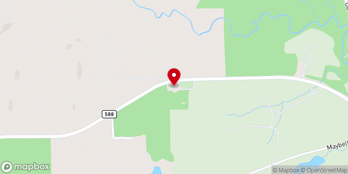 Map showing location of Lighthouse Church