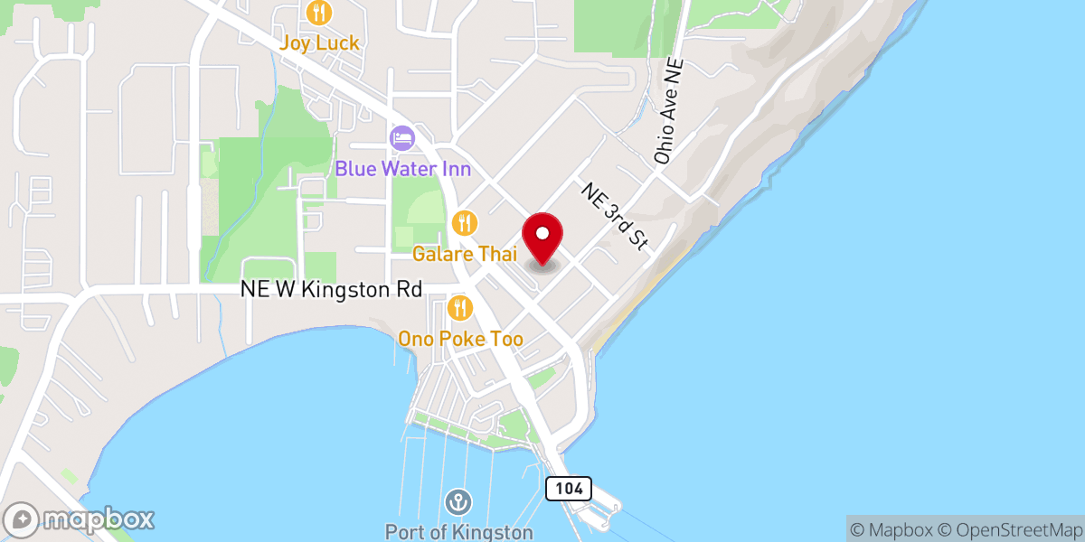 Map showing location of Unity Church