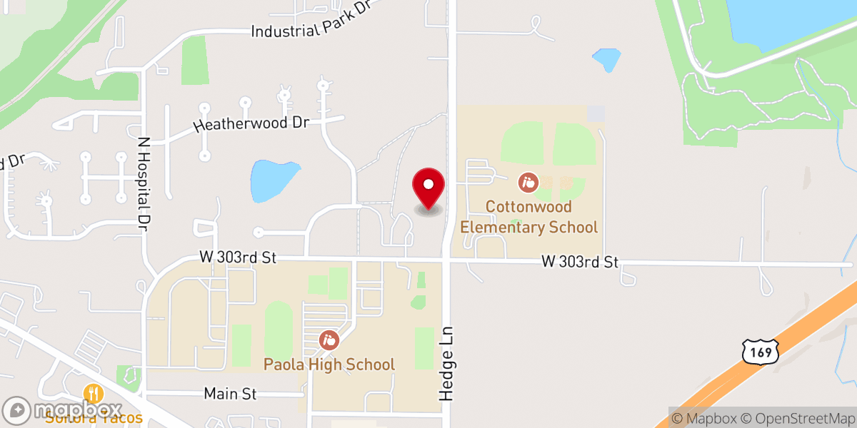 Map showing location of Lighthouse Church Playground