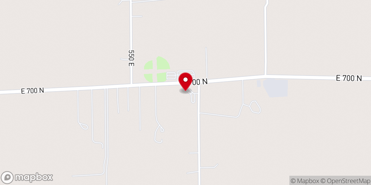 Map showing location of Cornerstone Reformed Church
