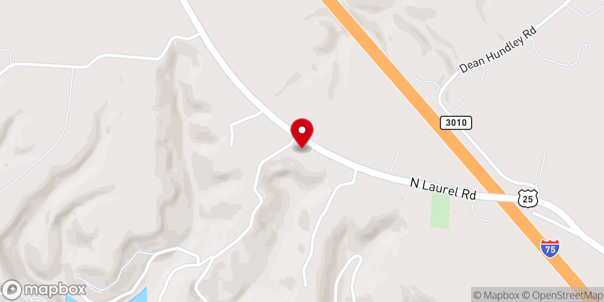 Map showing location of True Faith Pentecostal Church