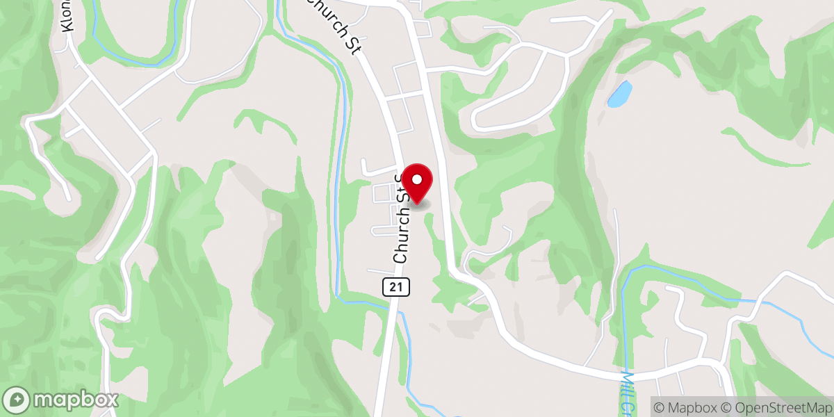 Map showing location of Ripley Family Medicine