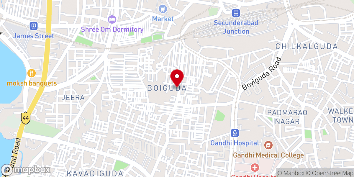 Map showing location of St. John Maria Vianney Church