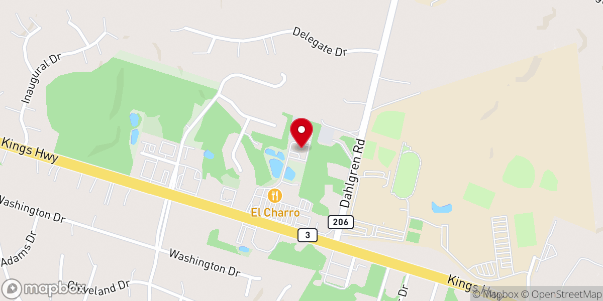 Map showing location of Little Arrows Christian Preschool