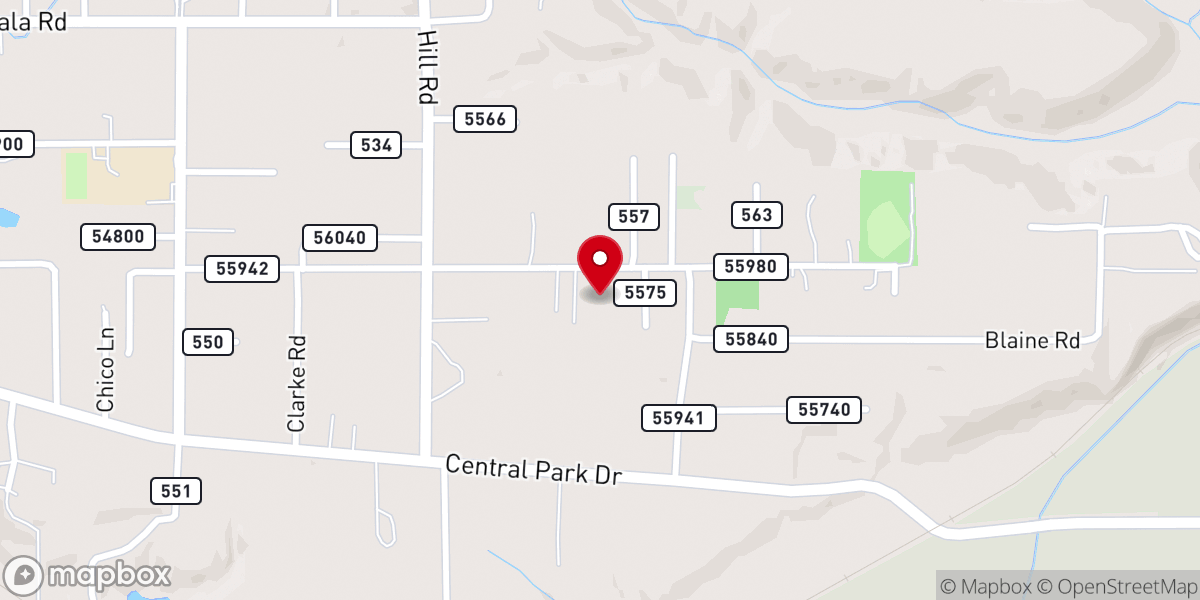 Map showing location of Aberdeen Bible Missionary Church (Wesleyan Holiness)