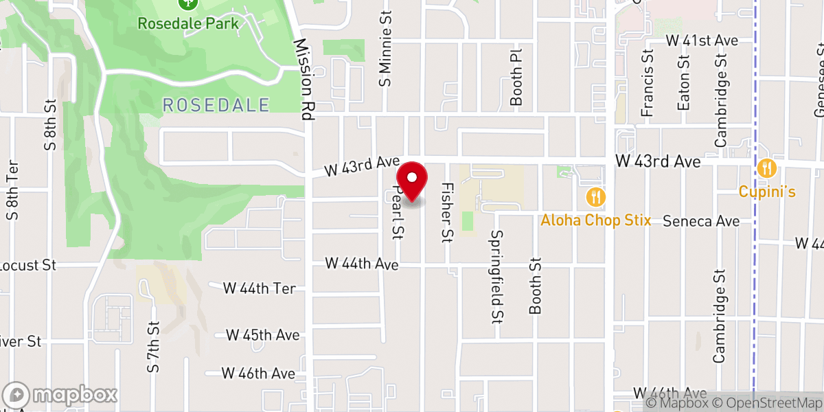Map showing location of The Way Church KC