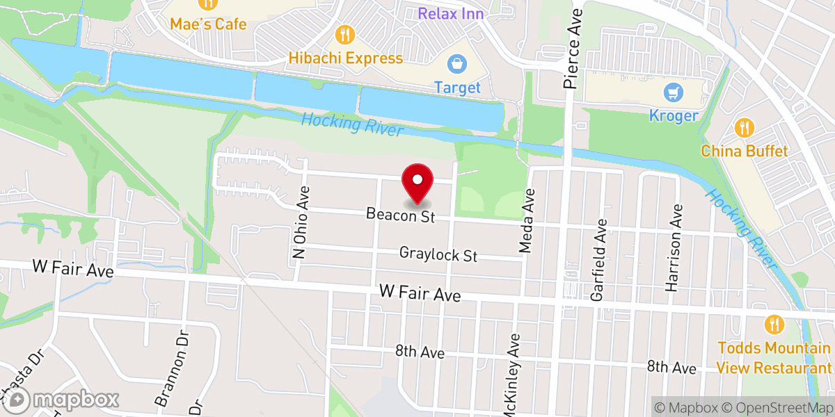 Map showing location of Ecclesia Fire Lancaster